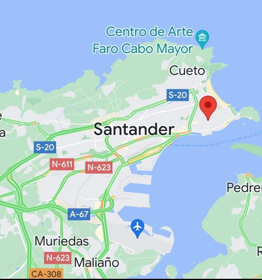 Apartamento Villalvaro Con Parking Santander Luaran gambar
